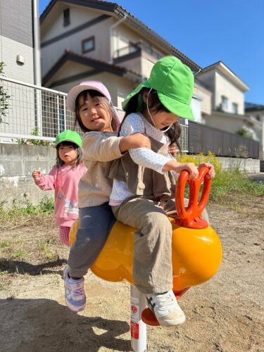 公園へ行ったよ。