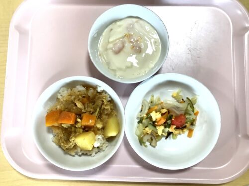今日の給食