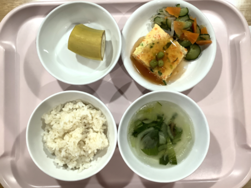 今日の給食