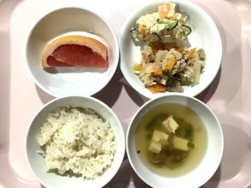 今日の給食