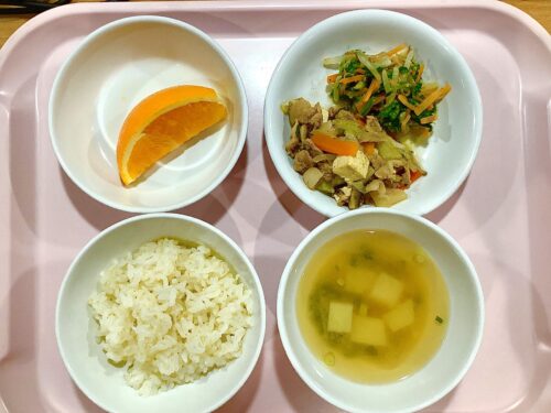 今日の給食