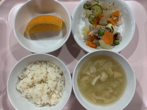 今日の給食