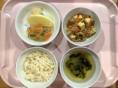 今日の給食