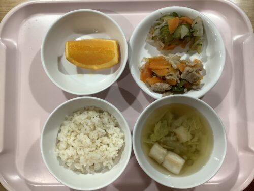 今日の給食