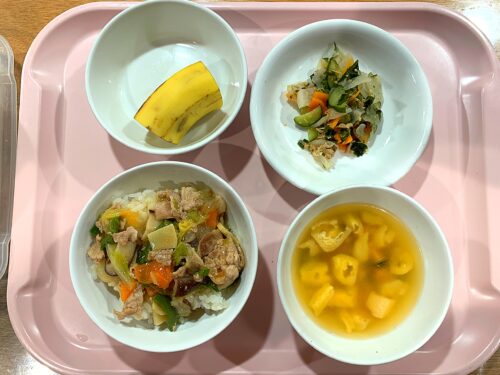 今日の給食