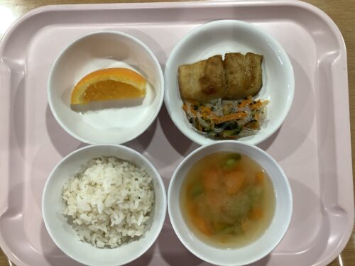 今日の給食