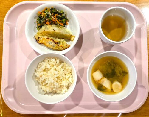 今日の給食