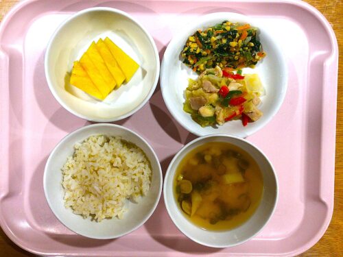 今日の給食