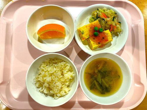 今日の給食