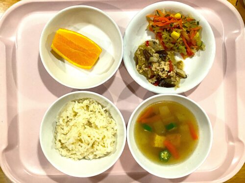 今日の給食