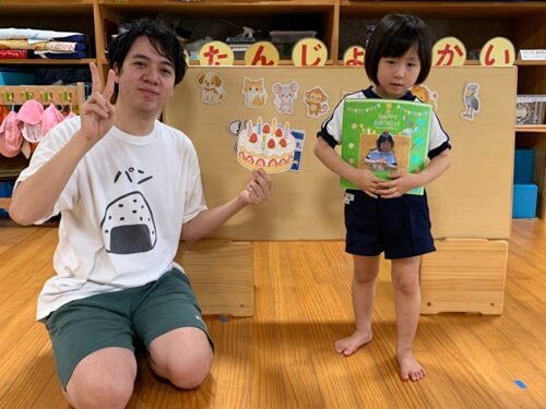 ８月誕生会☆