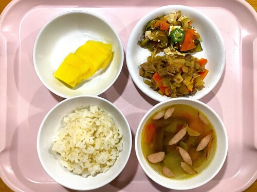 今日の給食
